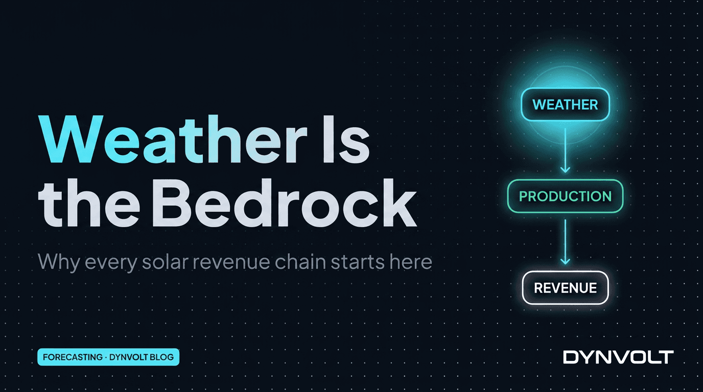 Why Weather Forecasting Is the Hidden Bedrock of Solar Revenue